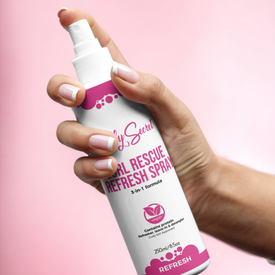 Curly Secret | Curl Rescue Refresh Spray /ab 100ml Spray & Refresh Curly Secret