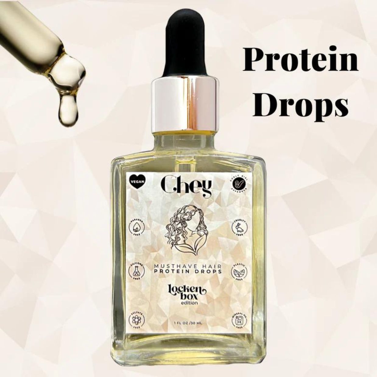 CHEY x Lockenbox | Must-Have Protein Drops /30ml Protein Tropfen CHEY