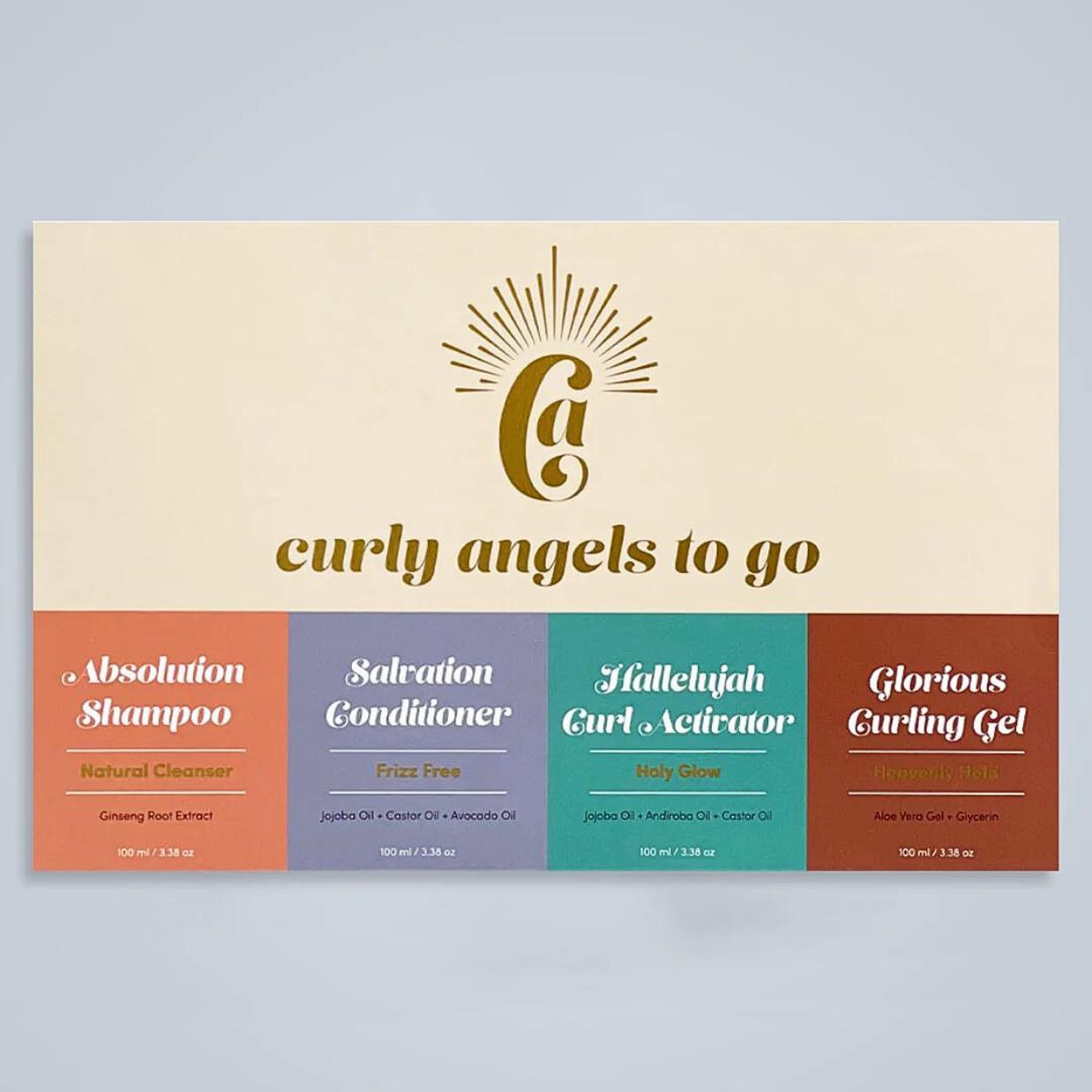 Curly Angels | To Go - Travel Kit Locken Haarpflege-Sets Curly Angels