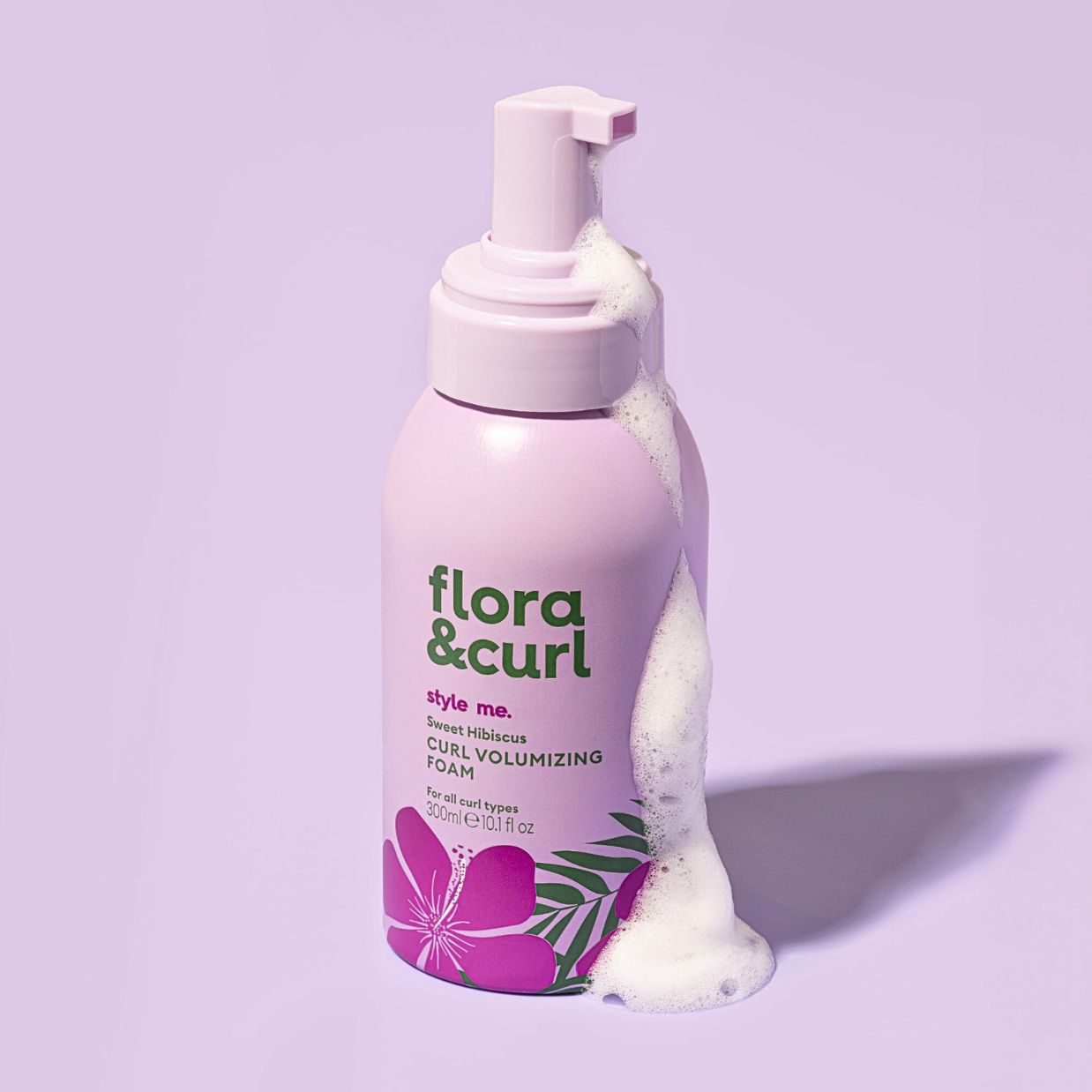 Flora & Curl | Sweet Hibiscus Curl Volumizing Foam /300ml Lockenschaum Flora & Curl